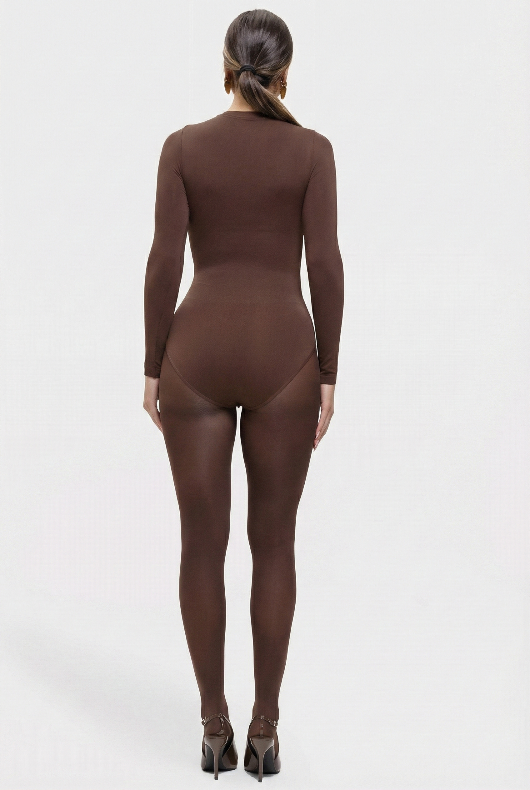 Milena - The Ultra Soft Sculpted Silhouette Seamless Long-Sleeve Bodysuit