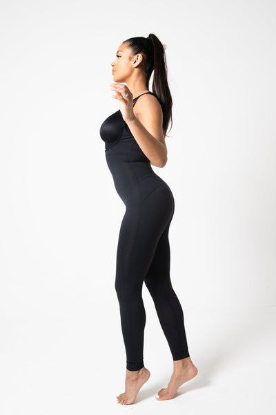 Naomi - Full Body Shaper Open Chest Adjustable Straps - Bella Fit USS