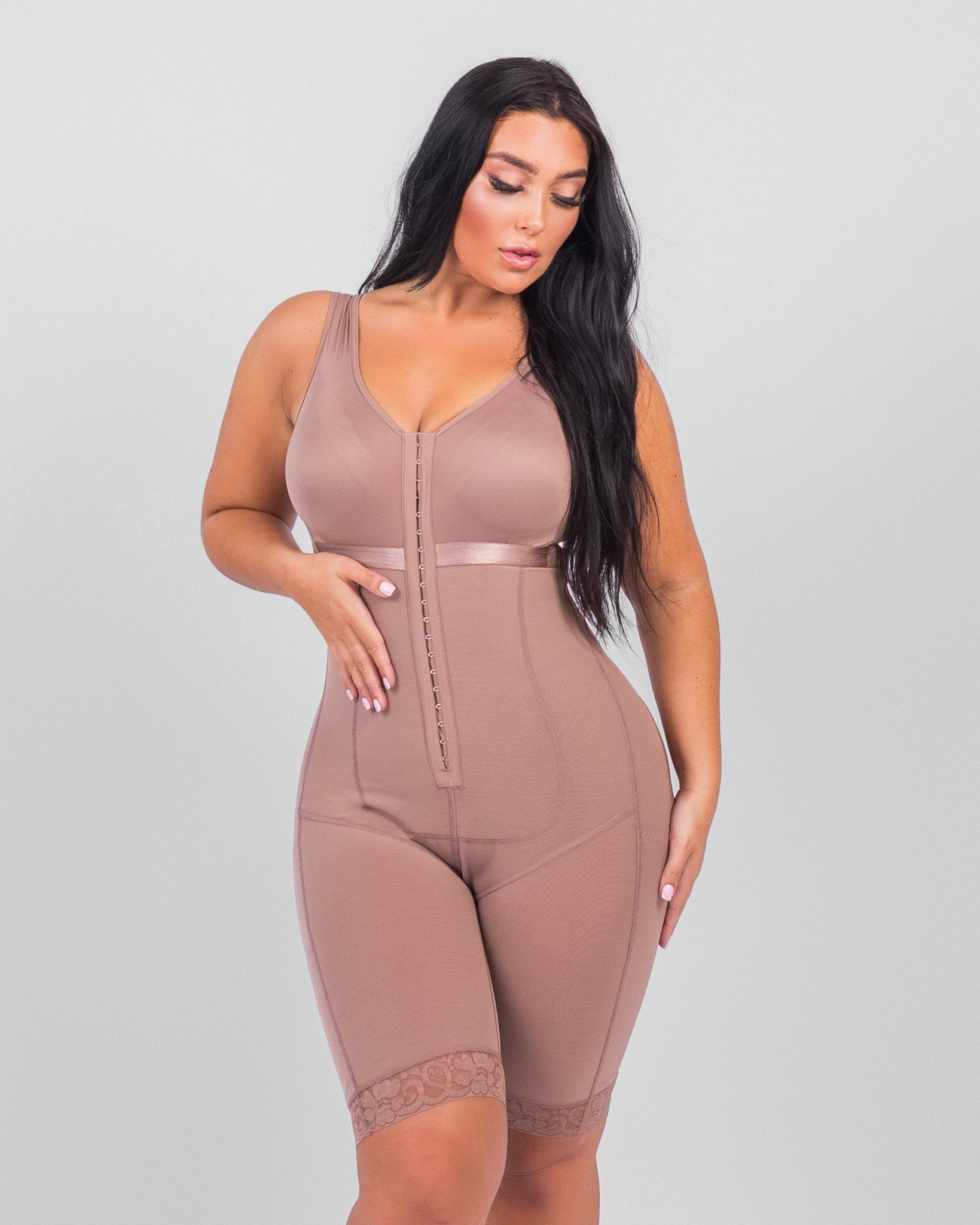 Nikita - Post-Surgical Full Body Shapewear - Bella Fit USXSBlack