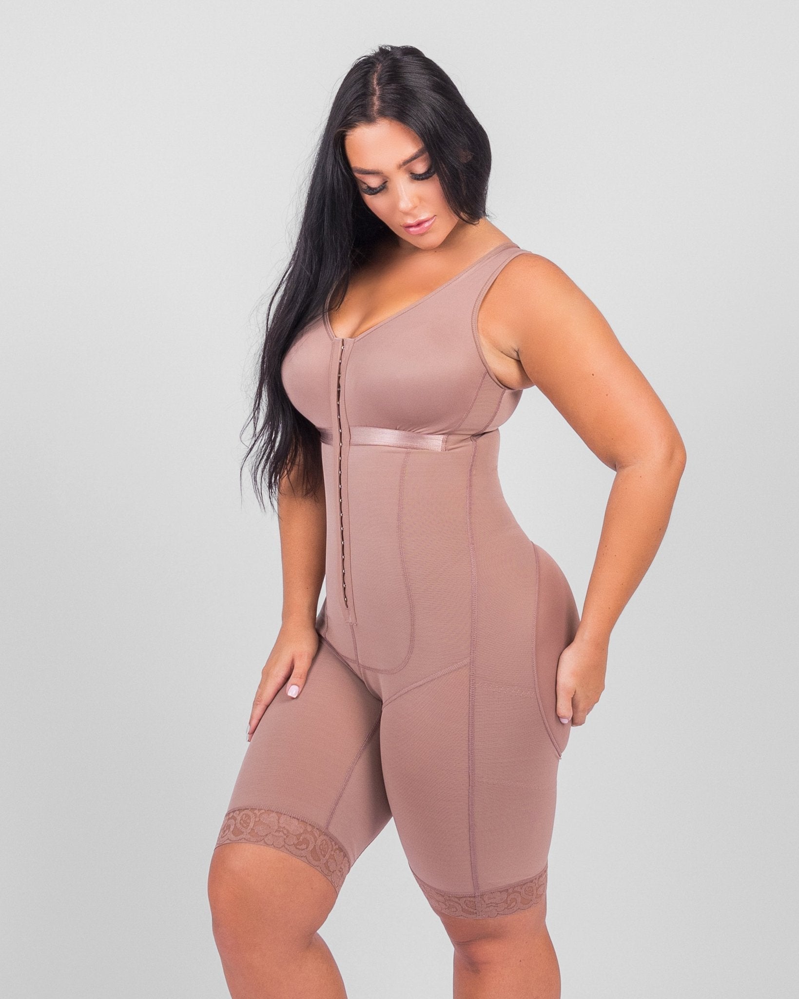Nikita - Post-Surgical Full Body Shapewear - Bella Fit USXSBlack