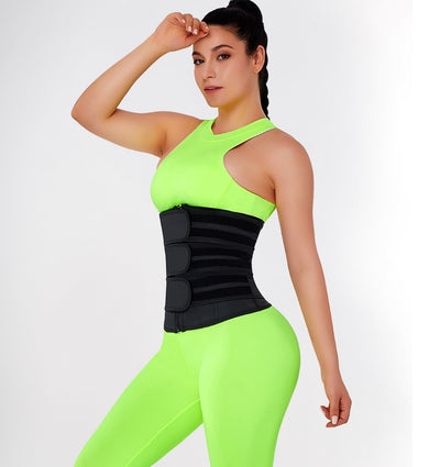 Noa - Three Belts Latex Waist Trainer - Bella Fit USS