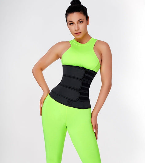 Noa - Three Belts Latex Waist Trainer