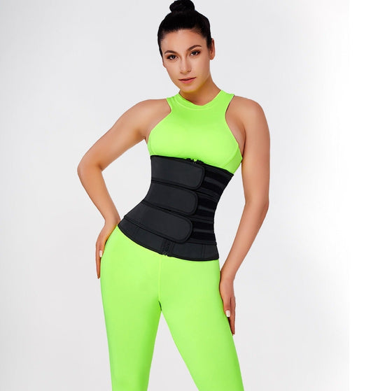 Noa - Three Belts Latex Waist Trainer - Bella Fit USS