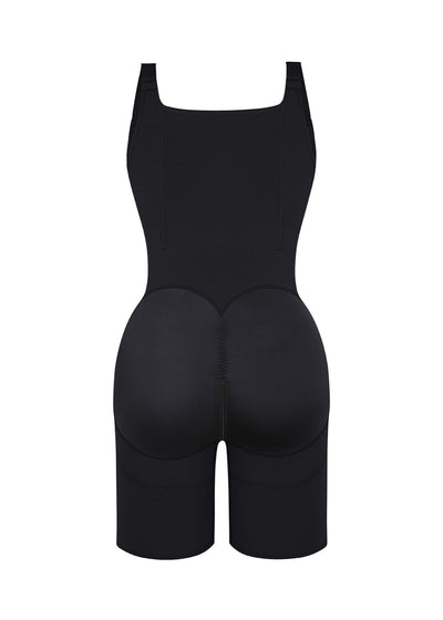 Rebecca 2.0 - Post - Surgery U - Shaped Bust Support Shapewear with Waist and Abdomen Control - Bella Fit USBlackS