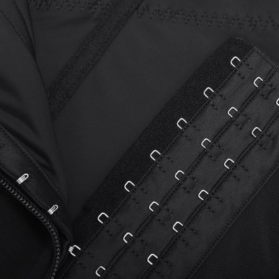 Rebecca 2.0 - Post - Surgery U - Shaped Bust Support Shapewear with Waist and Abdomen Control - Bella Fit USBlackS