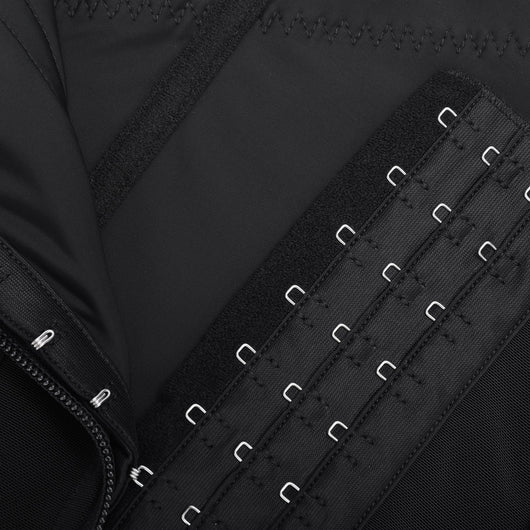 Rebecca 2.0 - Post - Surgery U - Shaped Bust Support Shapewear with Waist and Abdomen Control - Bella Fit USBlackS