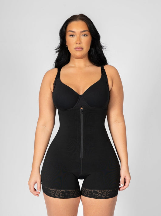 Rebecca - Open Bust Control Body Shaper - Bella Fit USBlackXS