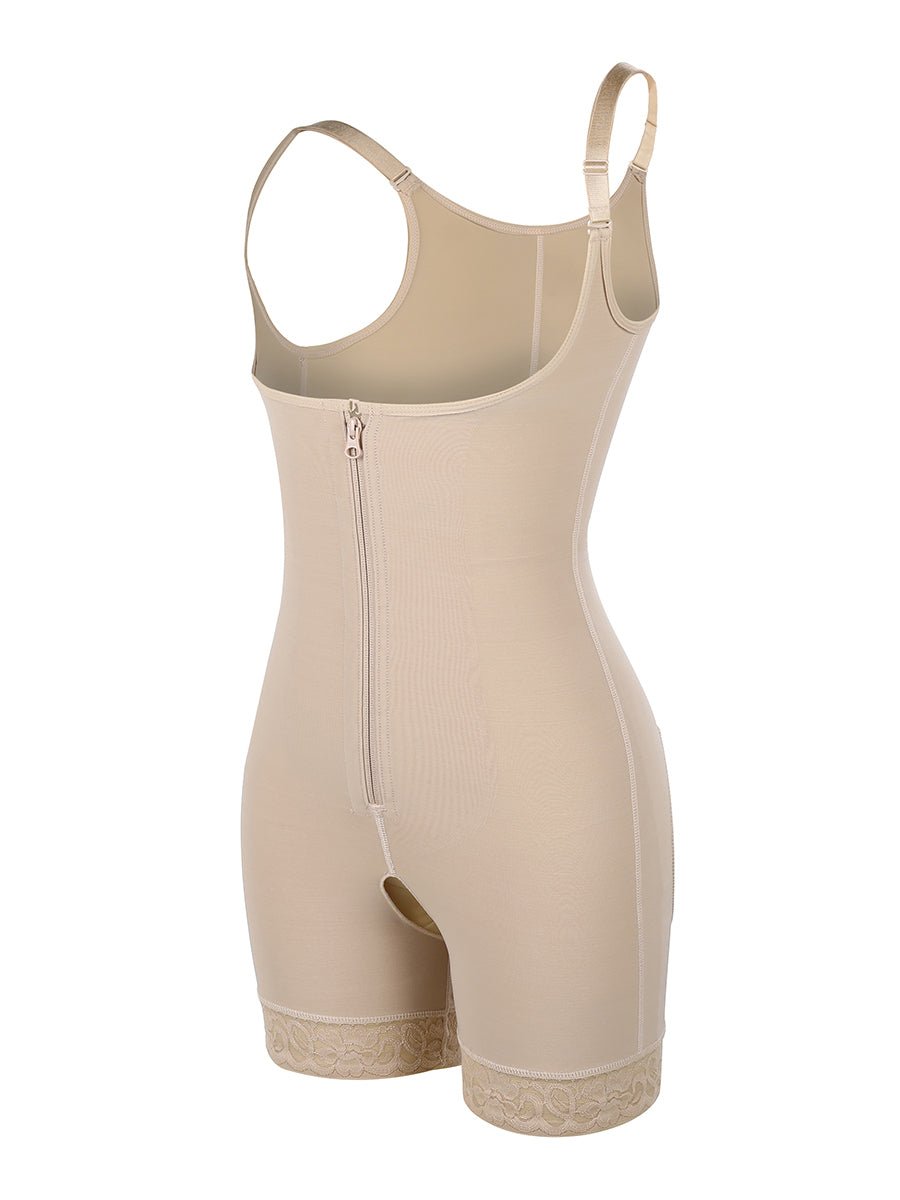 Rebecca - Open Bust Control Body Shaper - Bella Fit USBeigeS