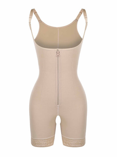 Rebecca - Open Bust Control Body Shaper - Bella Fit USBeigeS