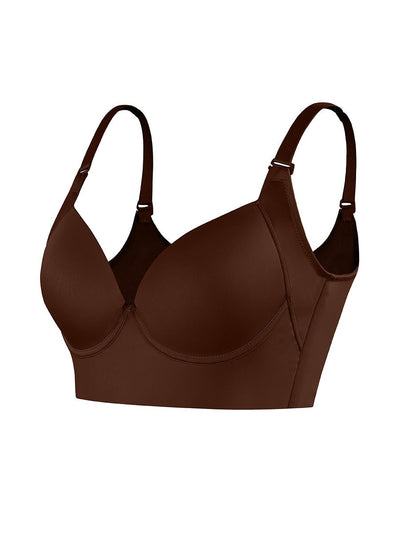 Silvia - Adjustable Wired Push Up Bra - Bella Fit USBeige34B/C