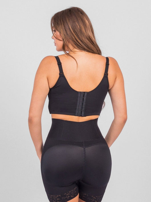 Silvia - Adjustable Wired Push Up Bra - Bella Fit USBlack34B/C