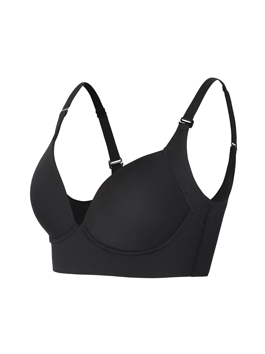 Silvia - Adjustable Wired Push Up Bra - Bella Fit USBeige34B/C