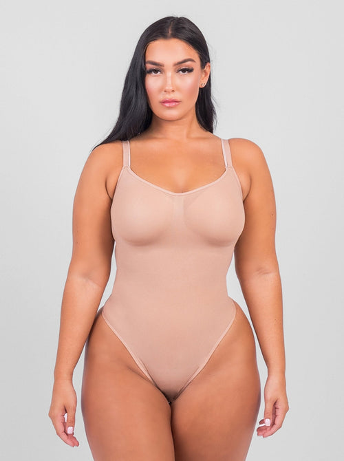 Stefanie Thong - Sculpting Bodysuit Seamless Smoothing Fit
