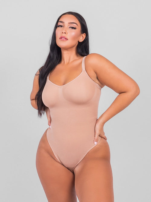Stefanie Thong - Sculpting Bodysuit Seamless Smoothing Fit