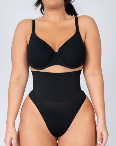 Stella - Corrective Thong - 4 Steel Bones - Bella Fit USBlackS