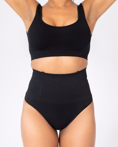 Stella - Corrective Thong - 4 Steel Bones - Bella Fit USBlackS