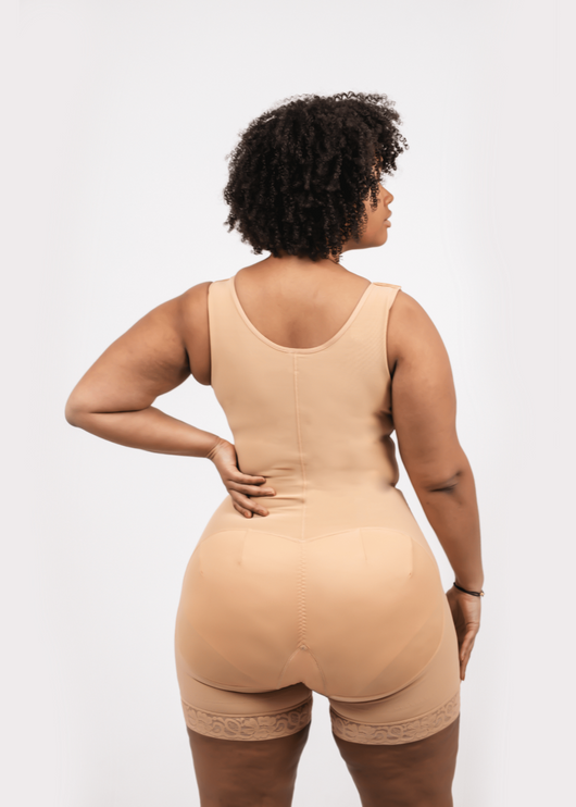 Tess - Compressing Full Body & Bust Suit - Bella Fit USSBlack