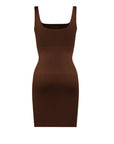 Valencia - Built-In 360° Contour Midi Shaping Dress - Bella Fit USXS/SBlack