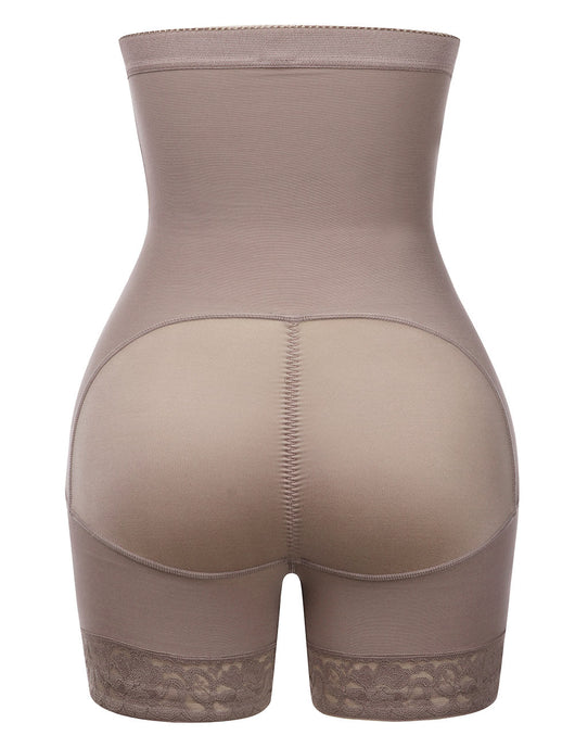 Valentina Hook Front High Waist Body Shaper - Bella Fit USXSTaupe